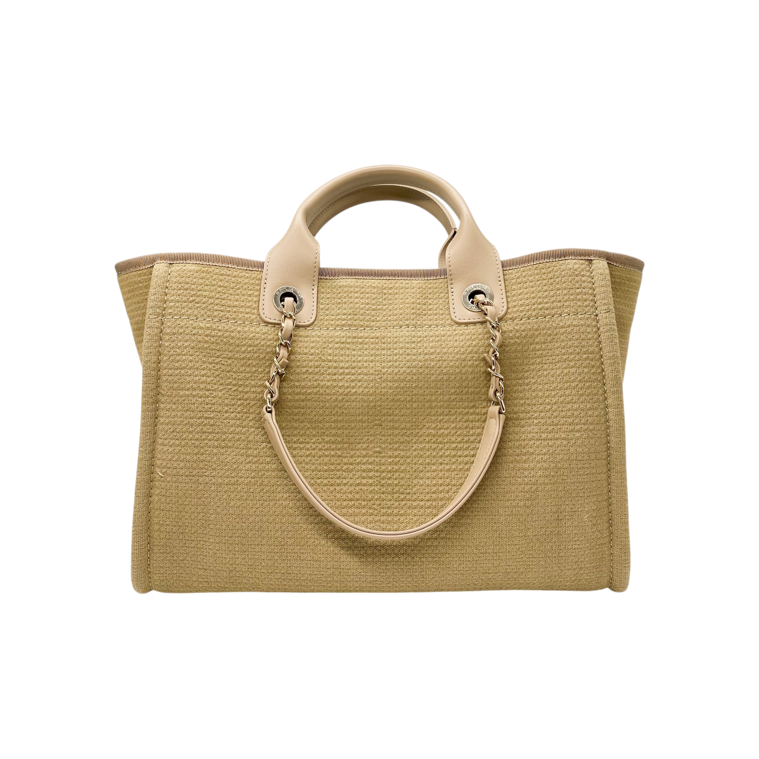 Chanel Khaki Small Deauville