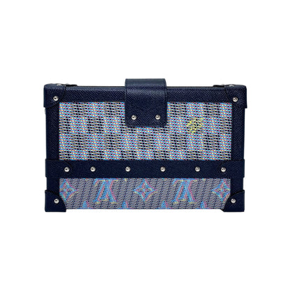 Louis Vuitton Multicolor Damier Pop Monogram Trunk Clutch
