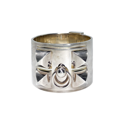 Hermes Sterling Silver CDC Cuff