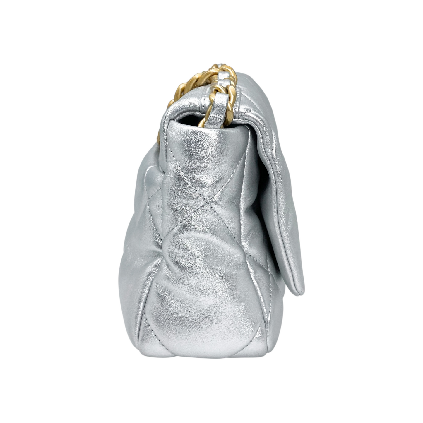 Chanel 19 Silver Medium