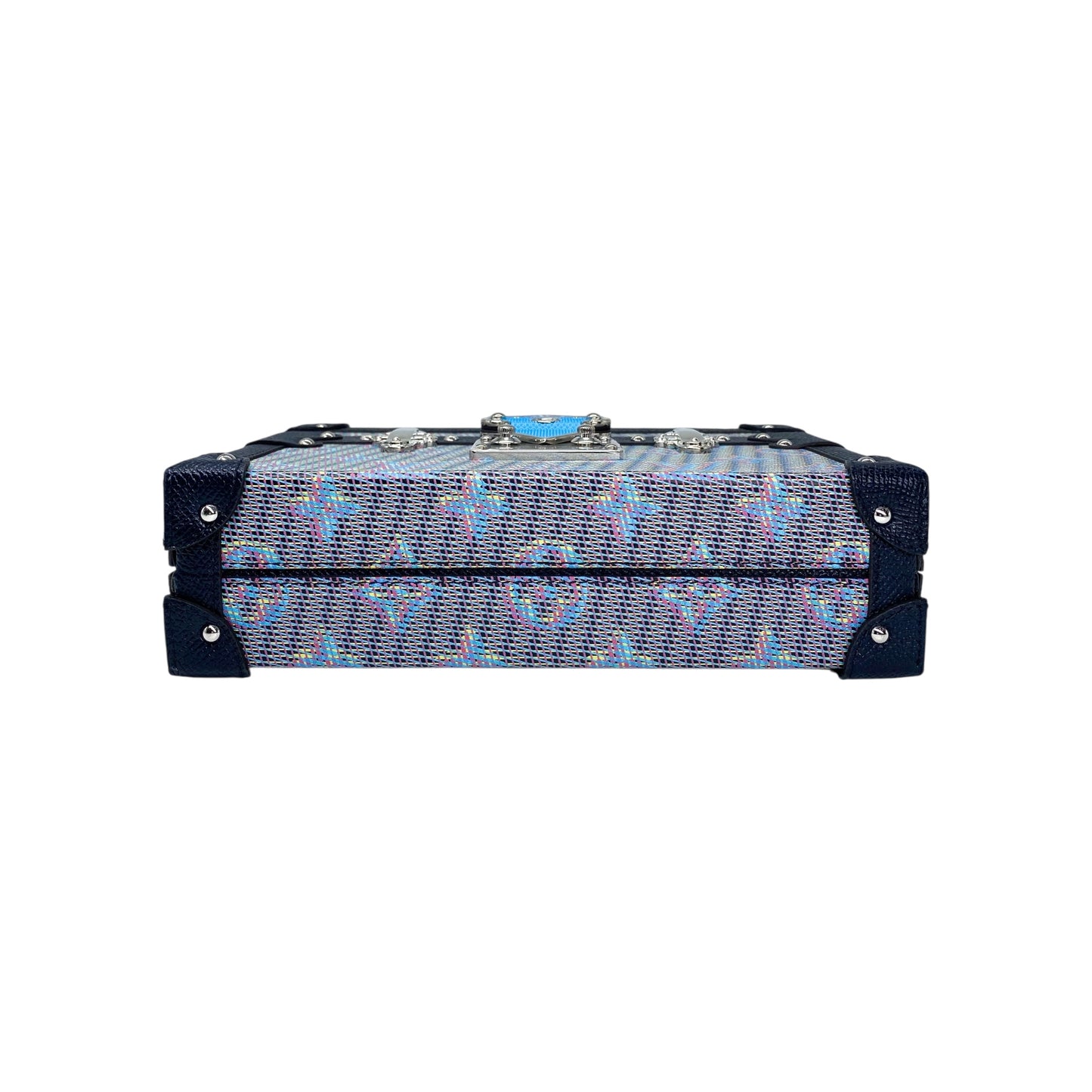 Louis Vuitton Multicolor Damier Pop Monogram Trunk Clutch