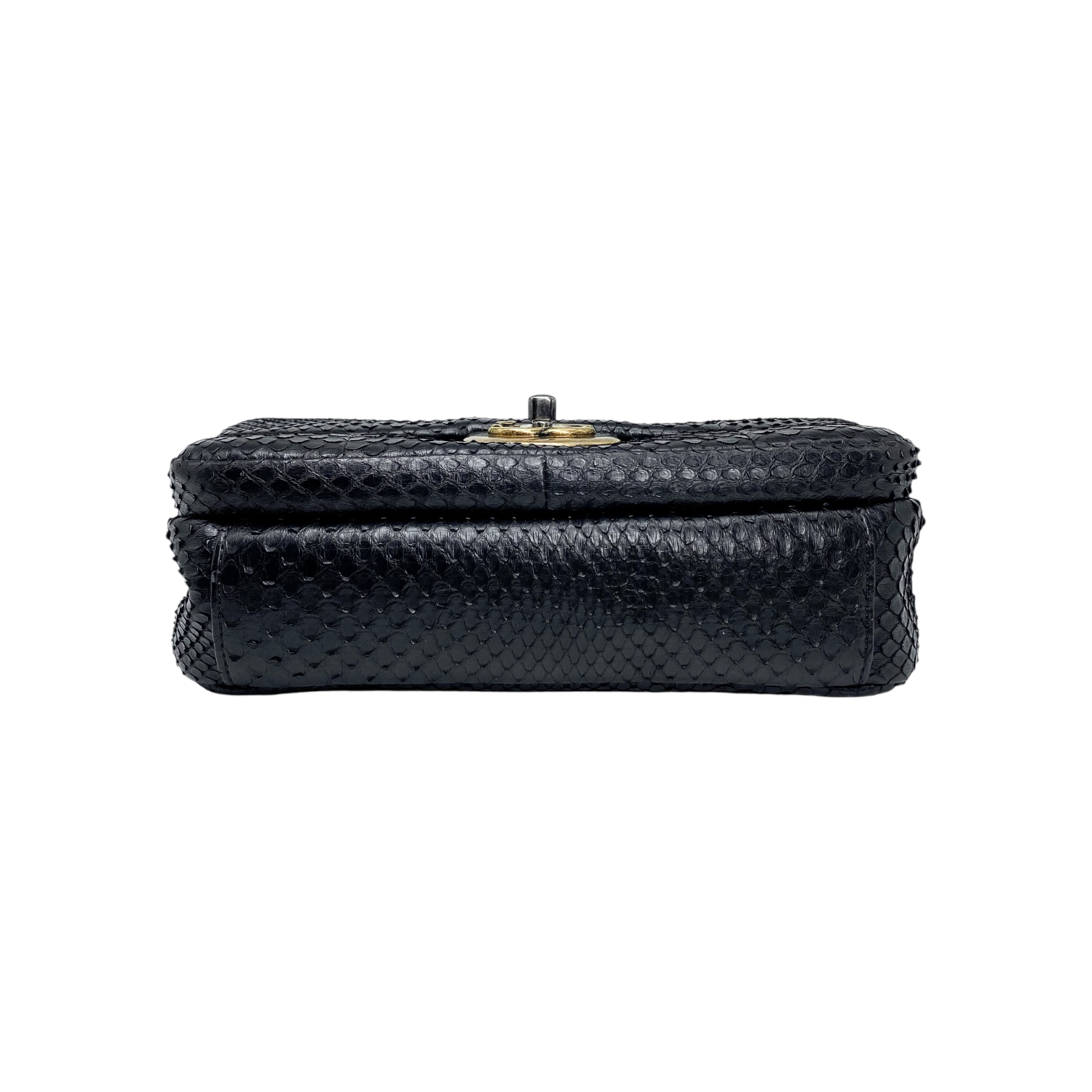 Chanel 22 Timeless Black Python Flap Bag