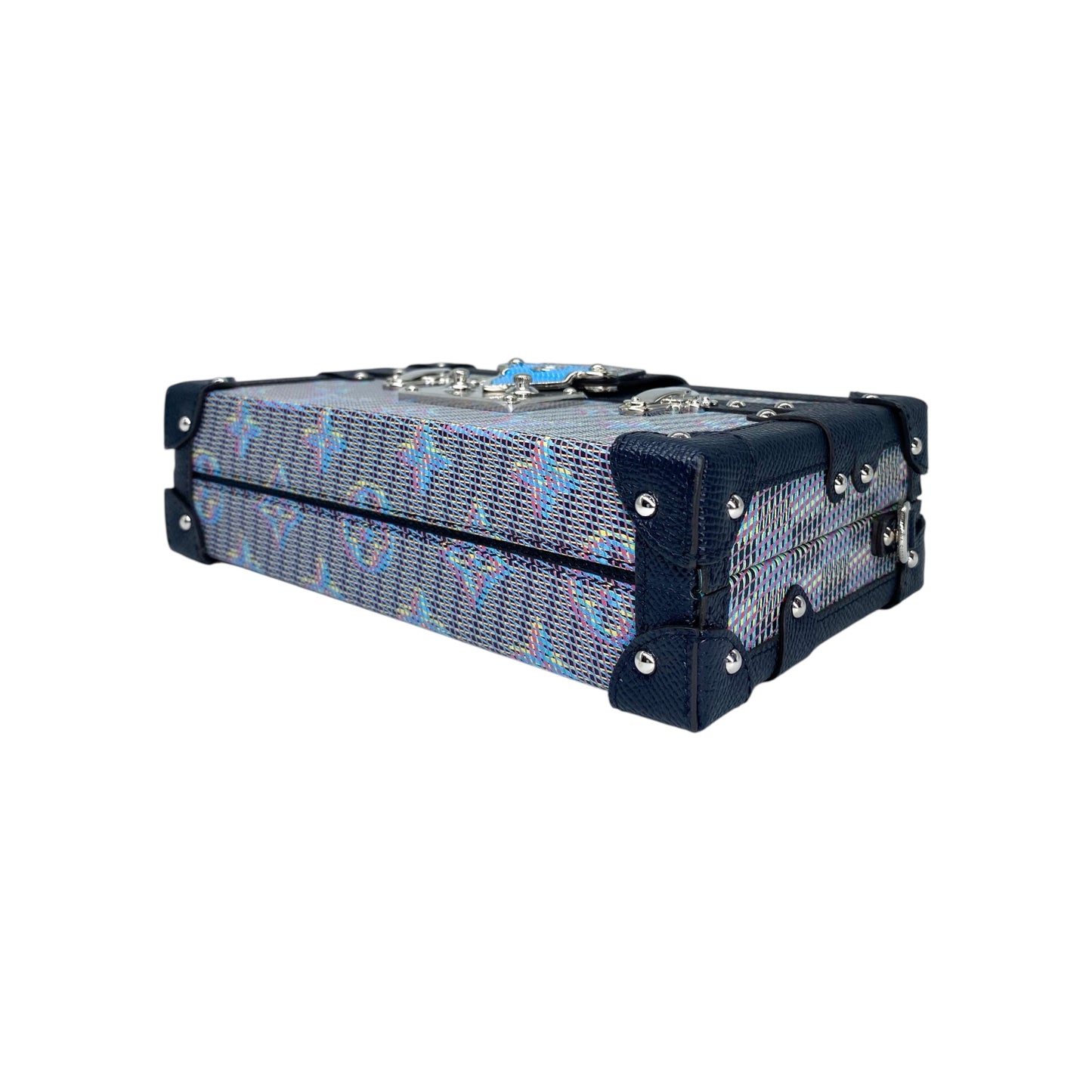 Louis Vuitton Multicolor Damier Pop Monogram Trunk Clutch