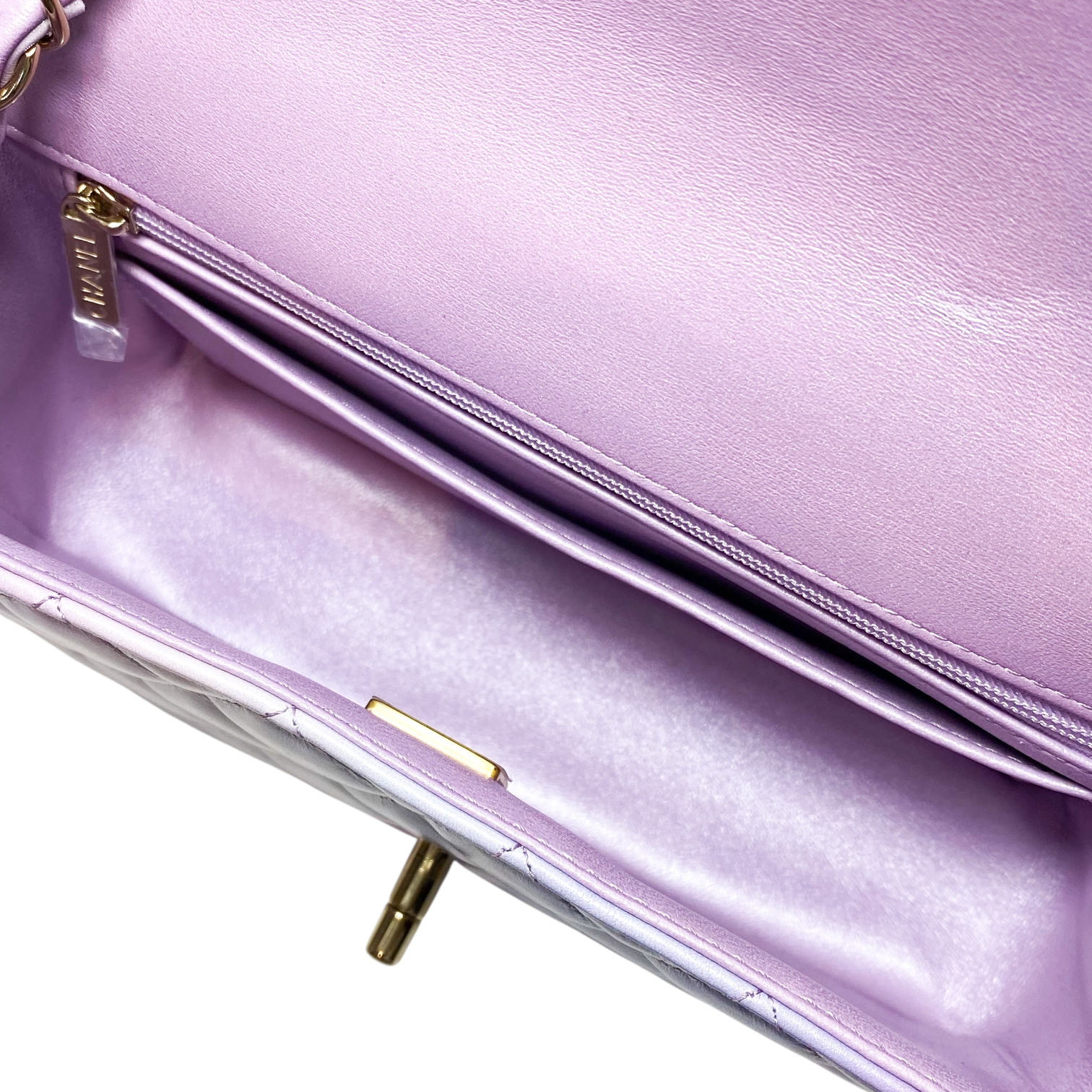 Chanel Purple Tie Dye Ombre Mini Rectangle