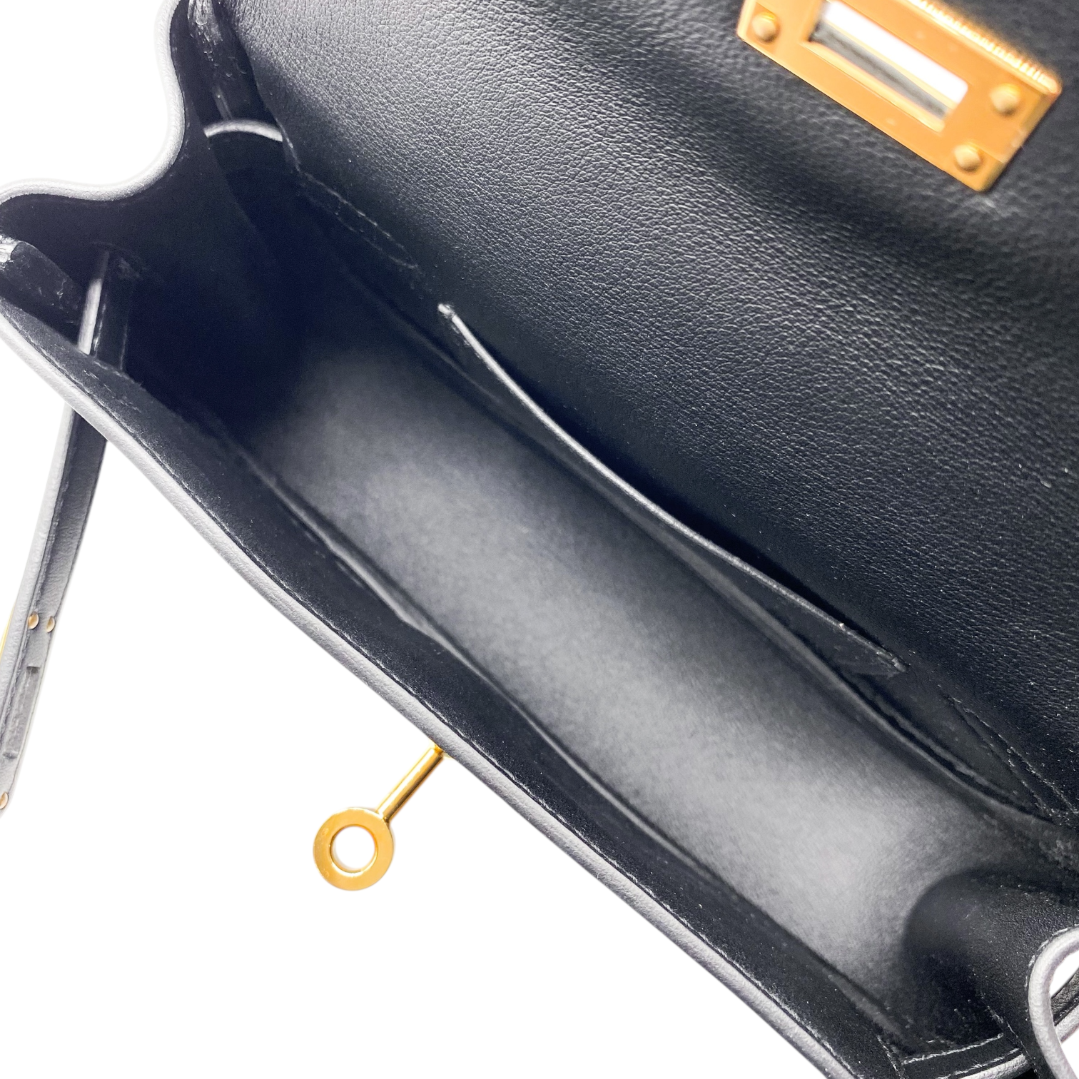 Hermes Kelly Moove Noir Swift Gold Hardware