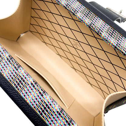 Louis Vuitton Multicolor Damier Pop Monogram Trunk Clutch