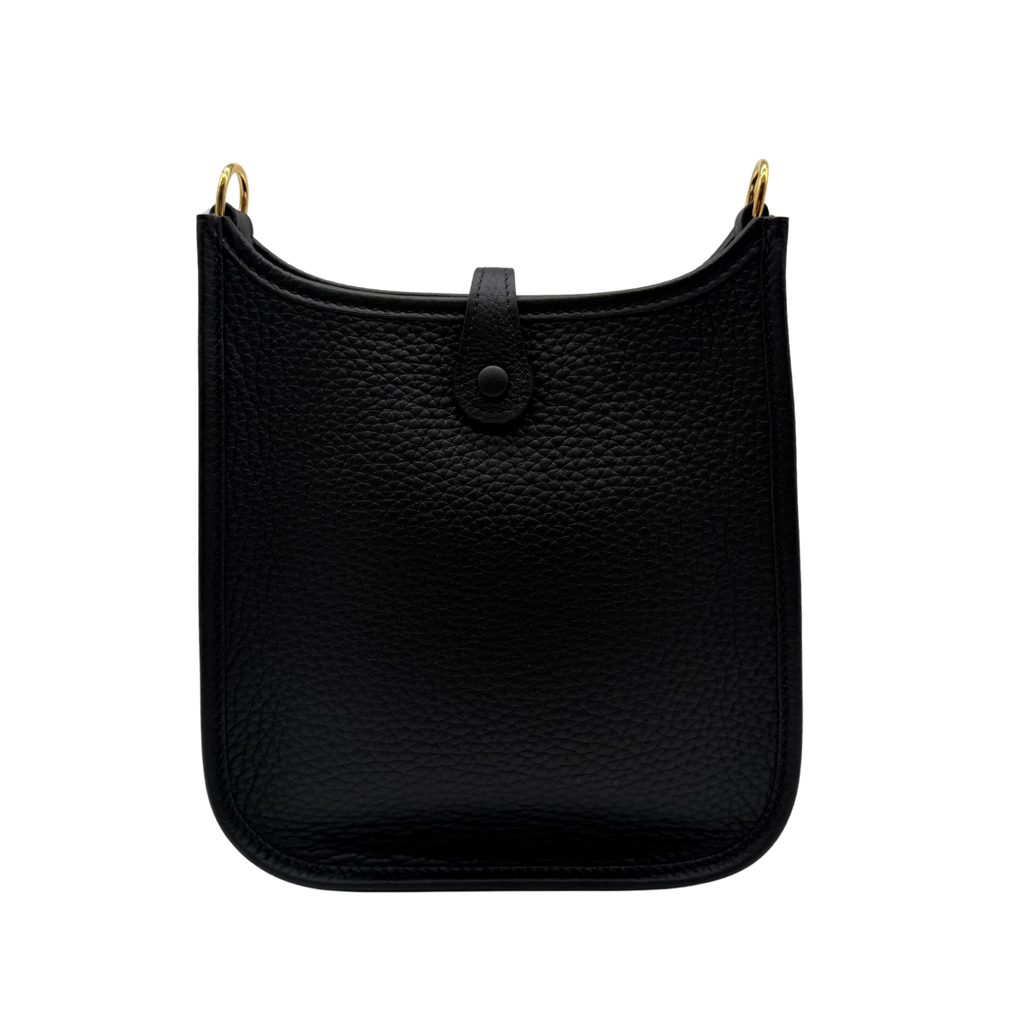 Hermes Evelyn TPM Black Clemence  Crossbody
