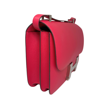 Hermès Constance 24 Rose Mexico Epsom Palladium Hardware