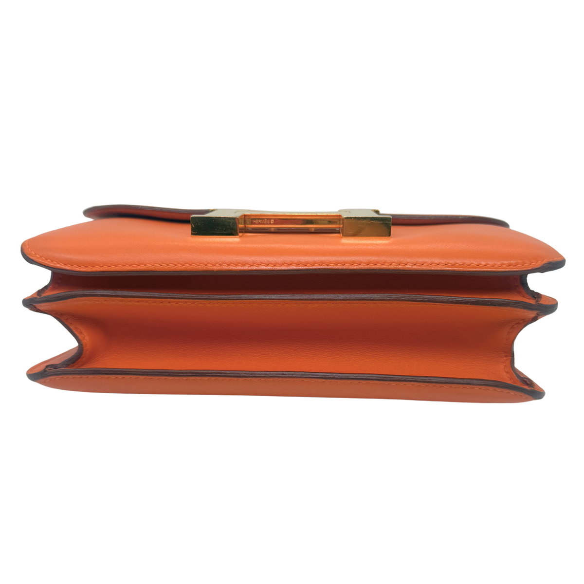 Hermès Constance 24 Orange Swift Gold Hardware