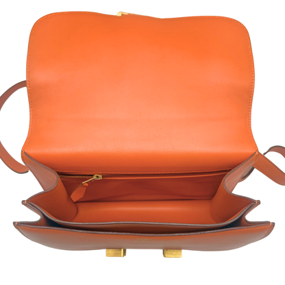 Hermès Constance 24 Orange Swift Gold Hardware