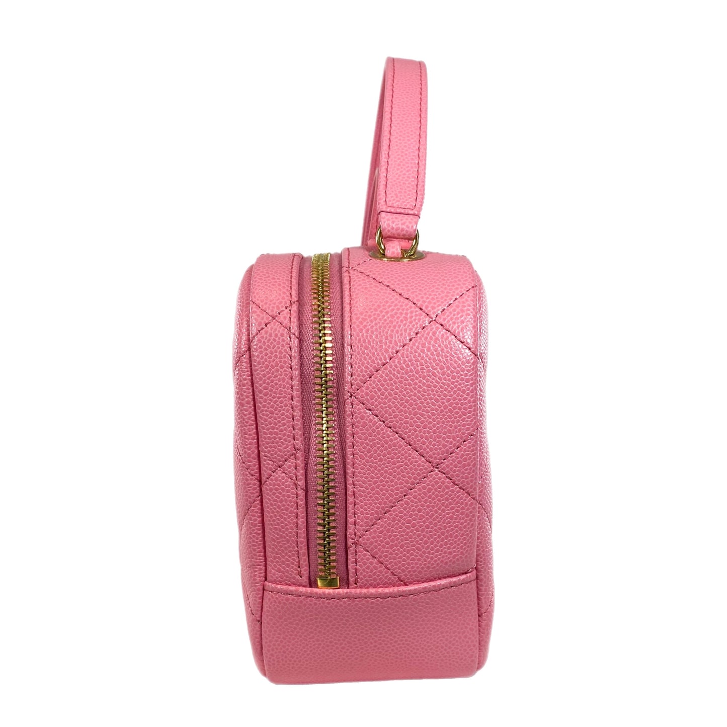 Chanel Pink Caviar Vanity Case