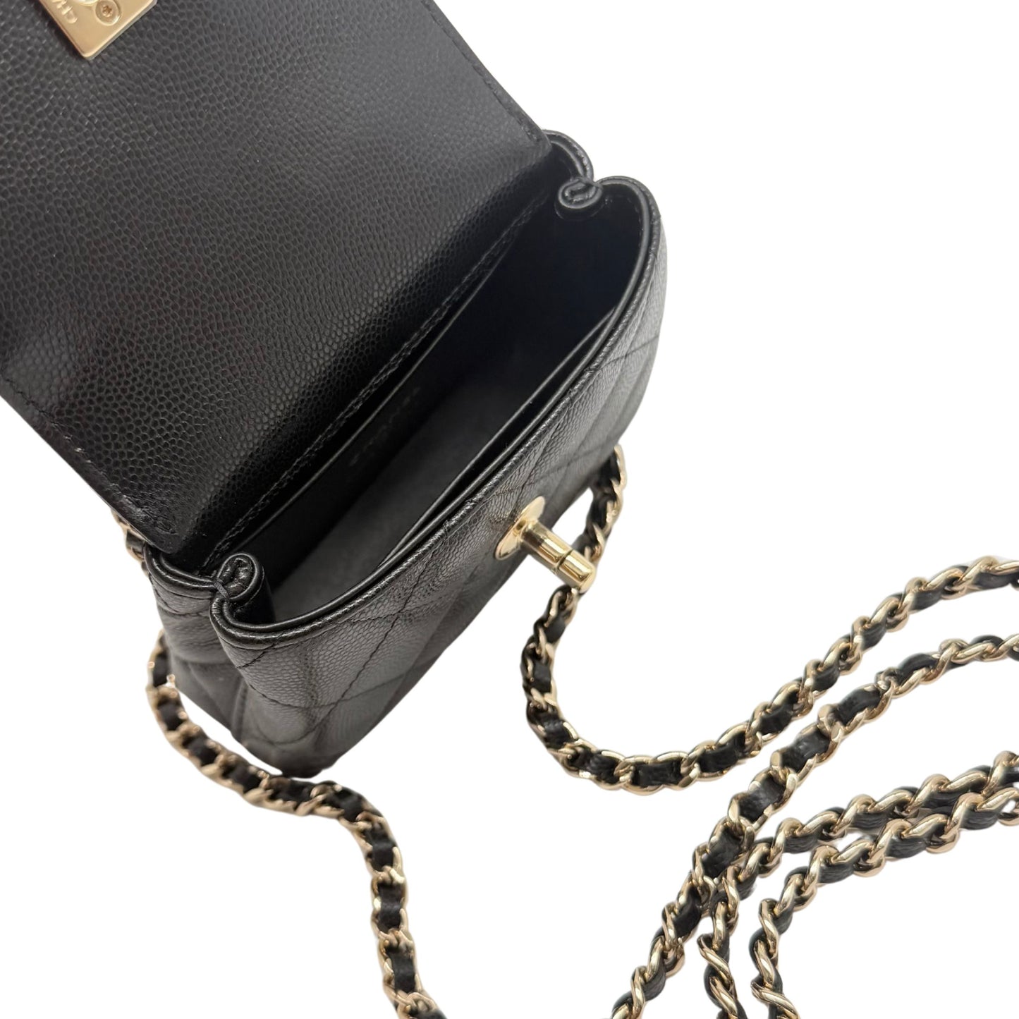 Chanel Black Nano Coco Handle