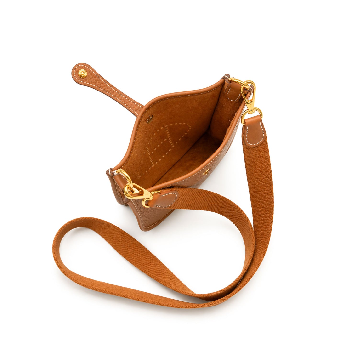 Hermes Gold Evelyn Clemence TPM with Gold Hardware