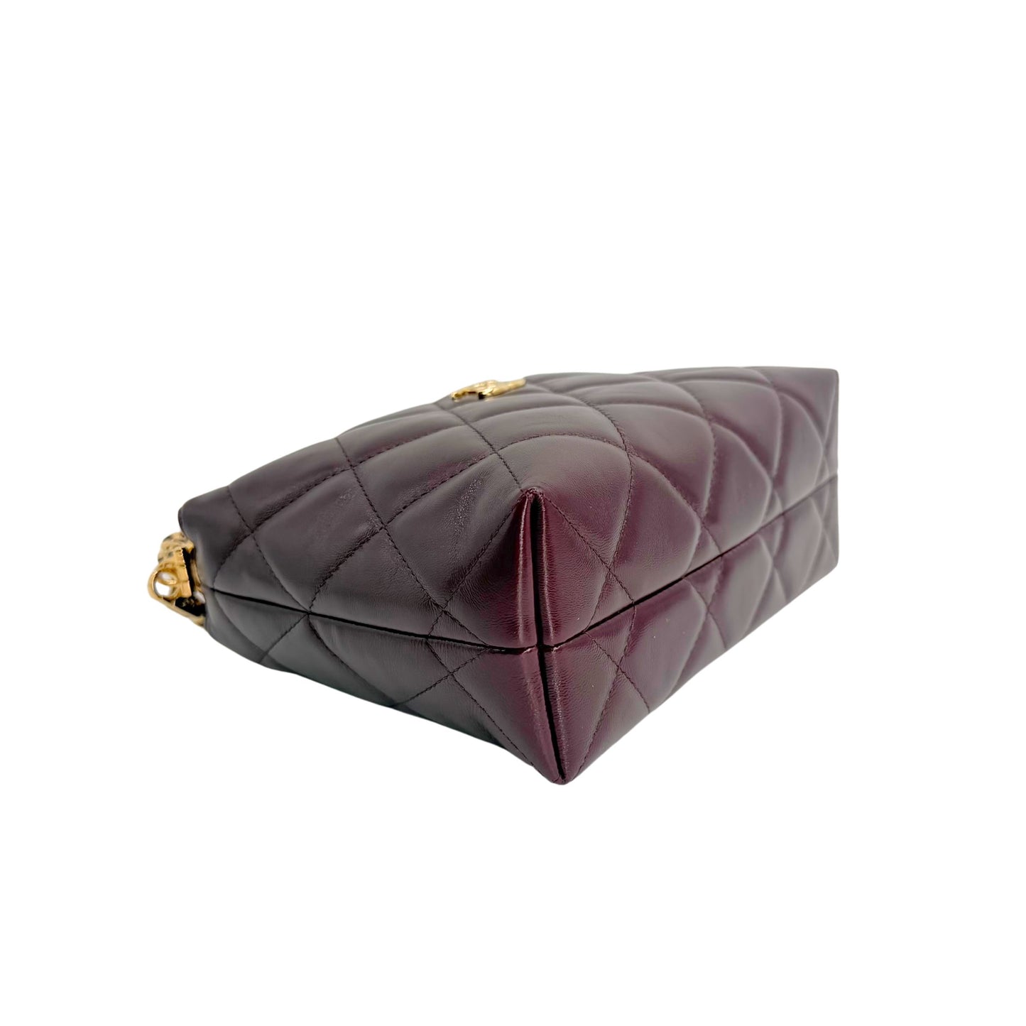 Chanel Burgundy Twisted Links Bag