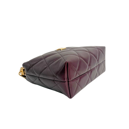 Chanel Burgundy Twisted Links Bag