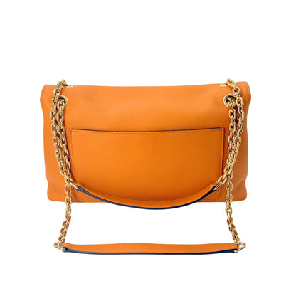 Prada Gognac Doux Medium Chain Flap Bag