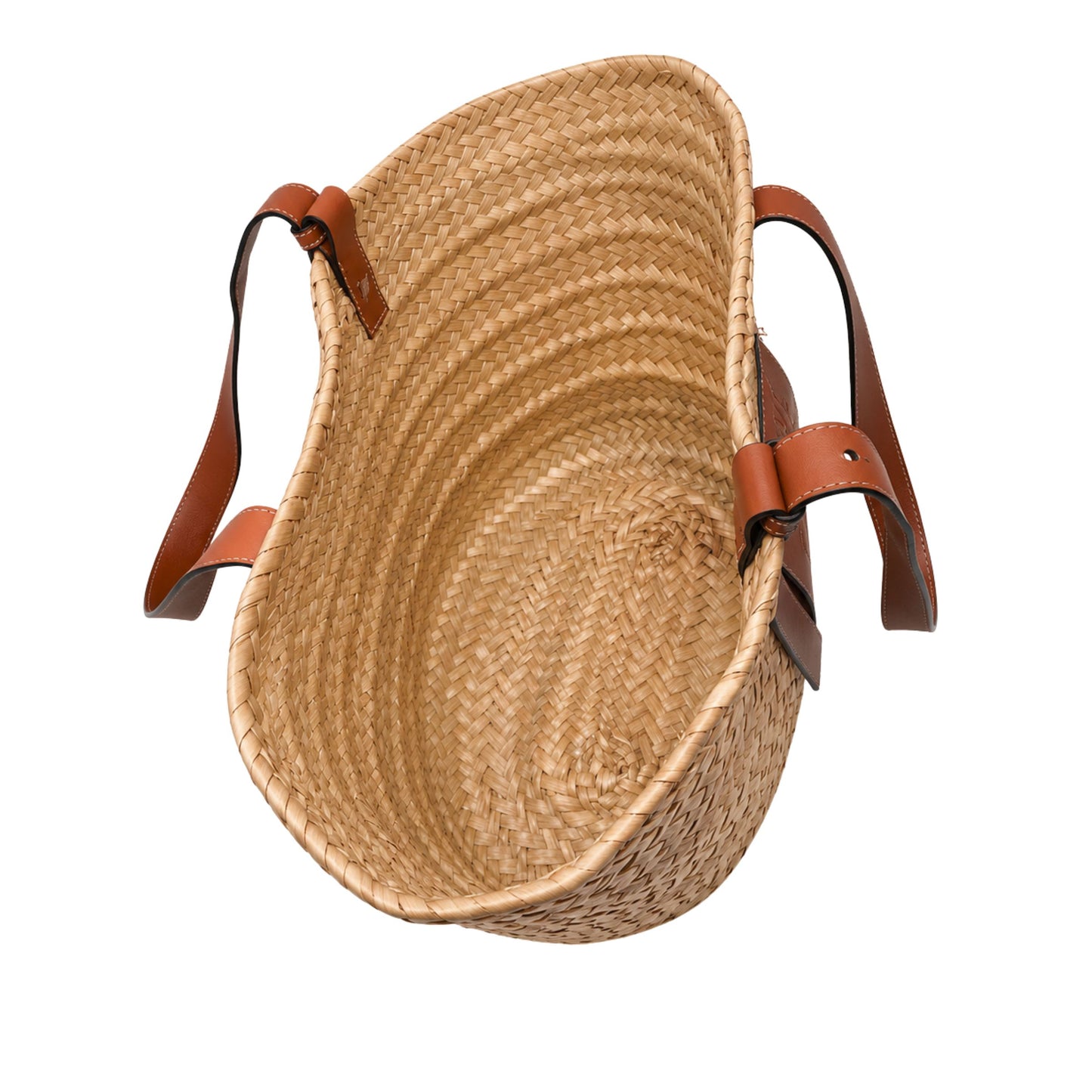 Loewe Raffia Basket Medium Tote