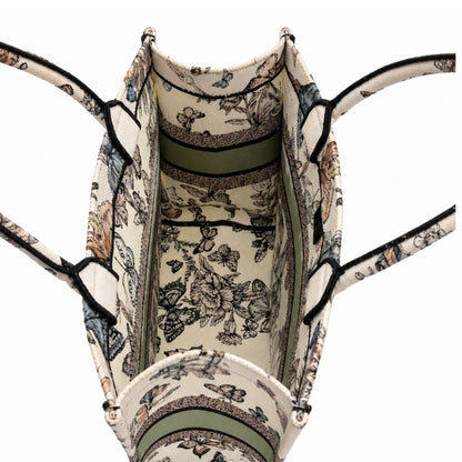 Dior Toile de Jouy Butterflies Mexico Tote