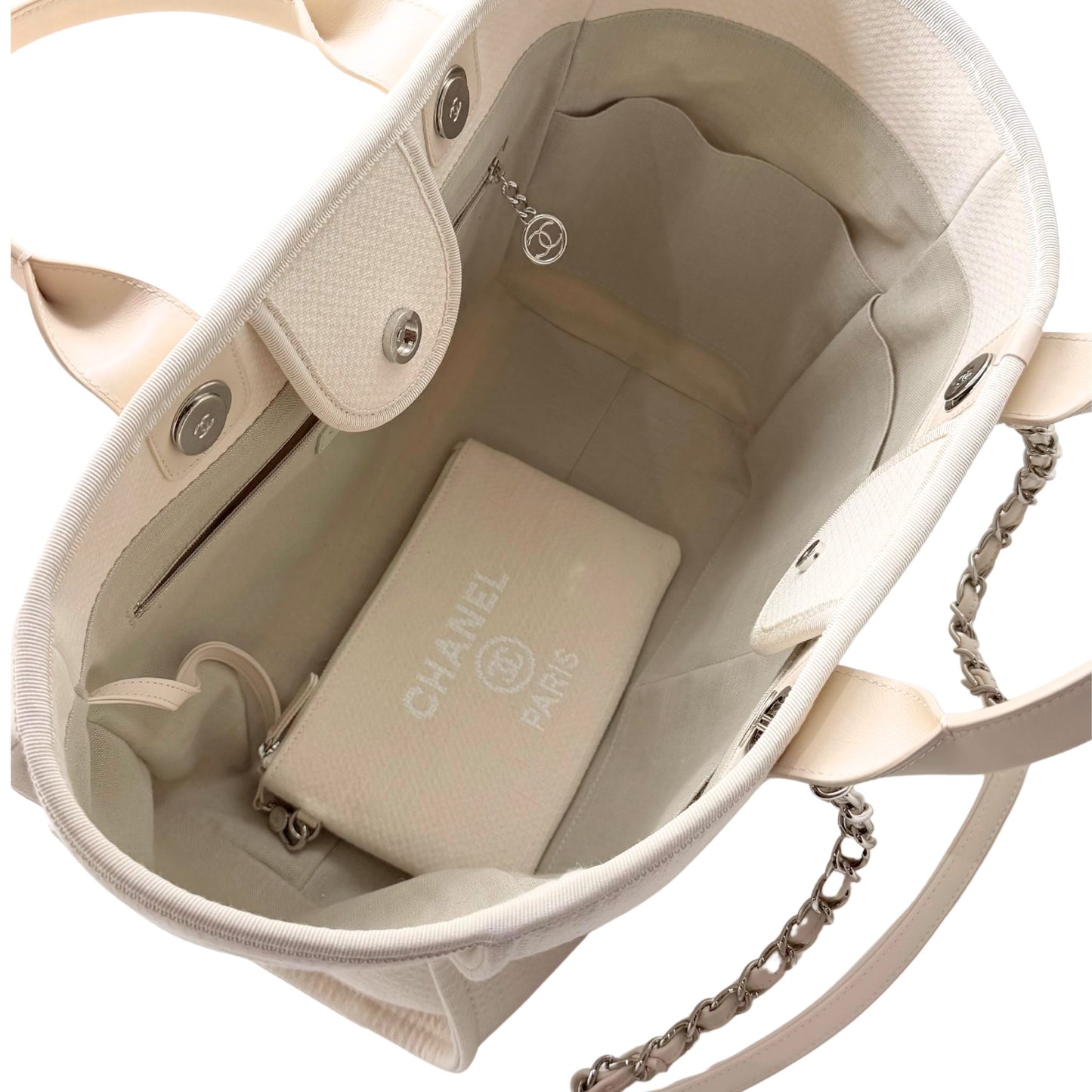 Chanel Deauville Medium Tote in Beige