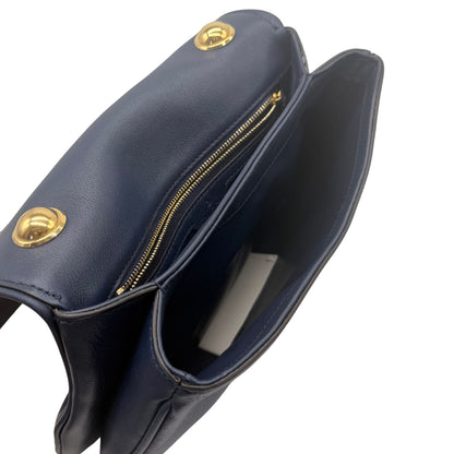 Gucci Navy Blondie Interlocking Shoulder Bag
