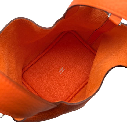 Hermès Picotin Lock 18 in Orange Minium Clemence