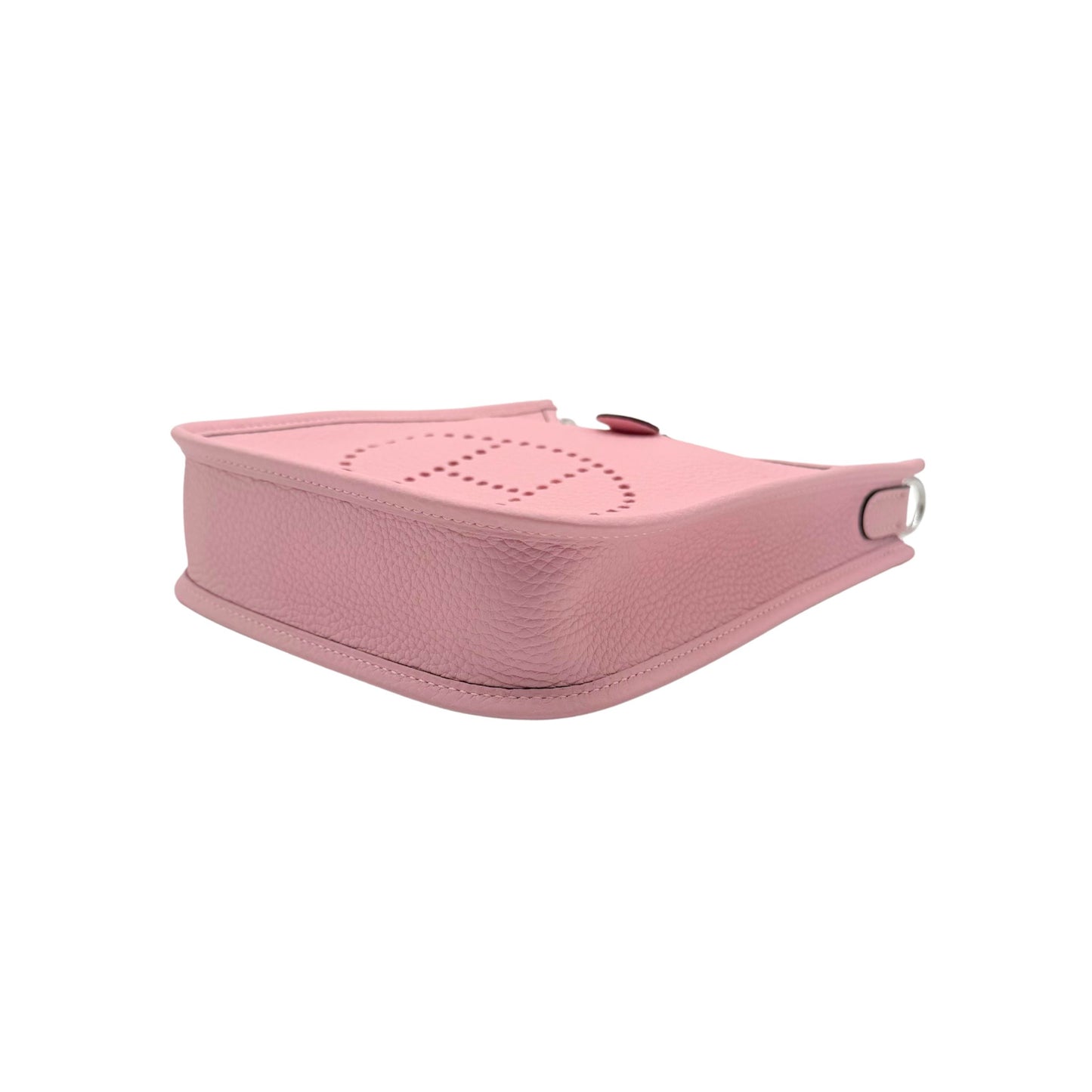Hermès Rose Sakura Evelyne Crossbody Tres Petit Modele