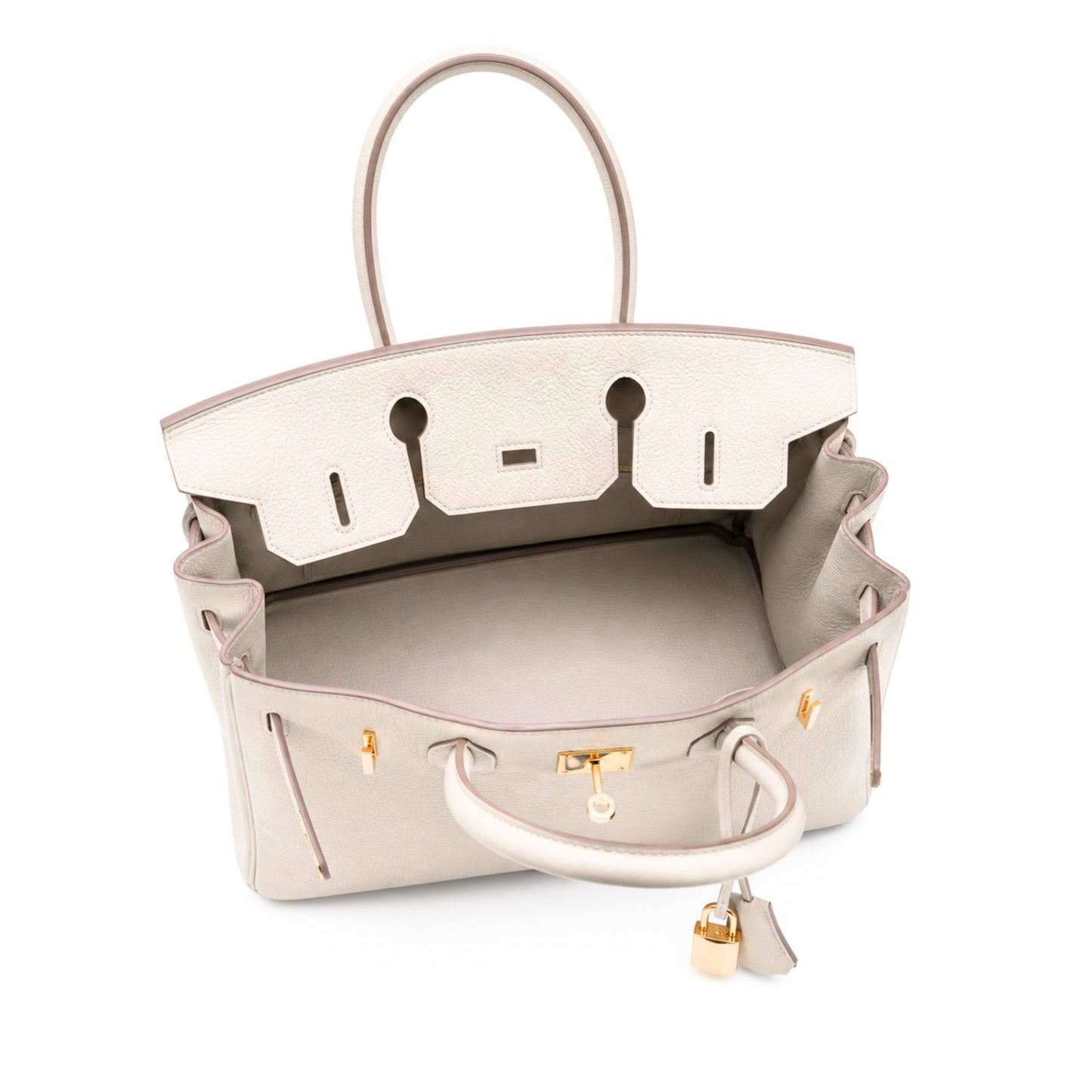 Hermes Birkin 30 Gris Perle Togo with Gold Hardware