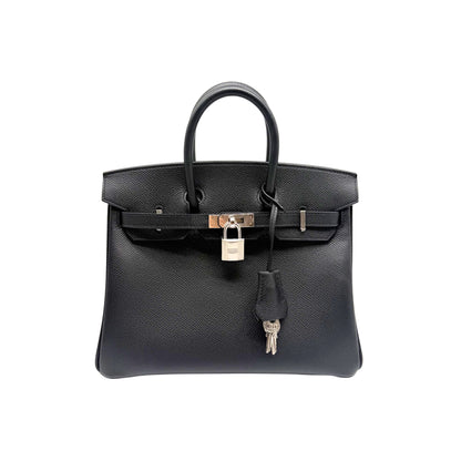 Hermes Birkin 25 Epsom Palladium Hardware