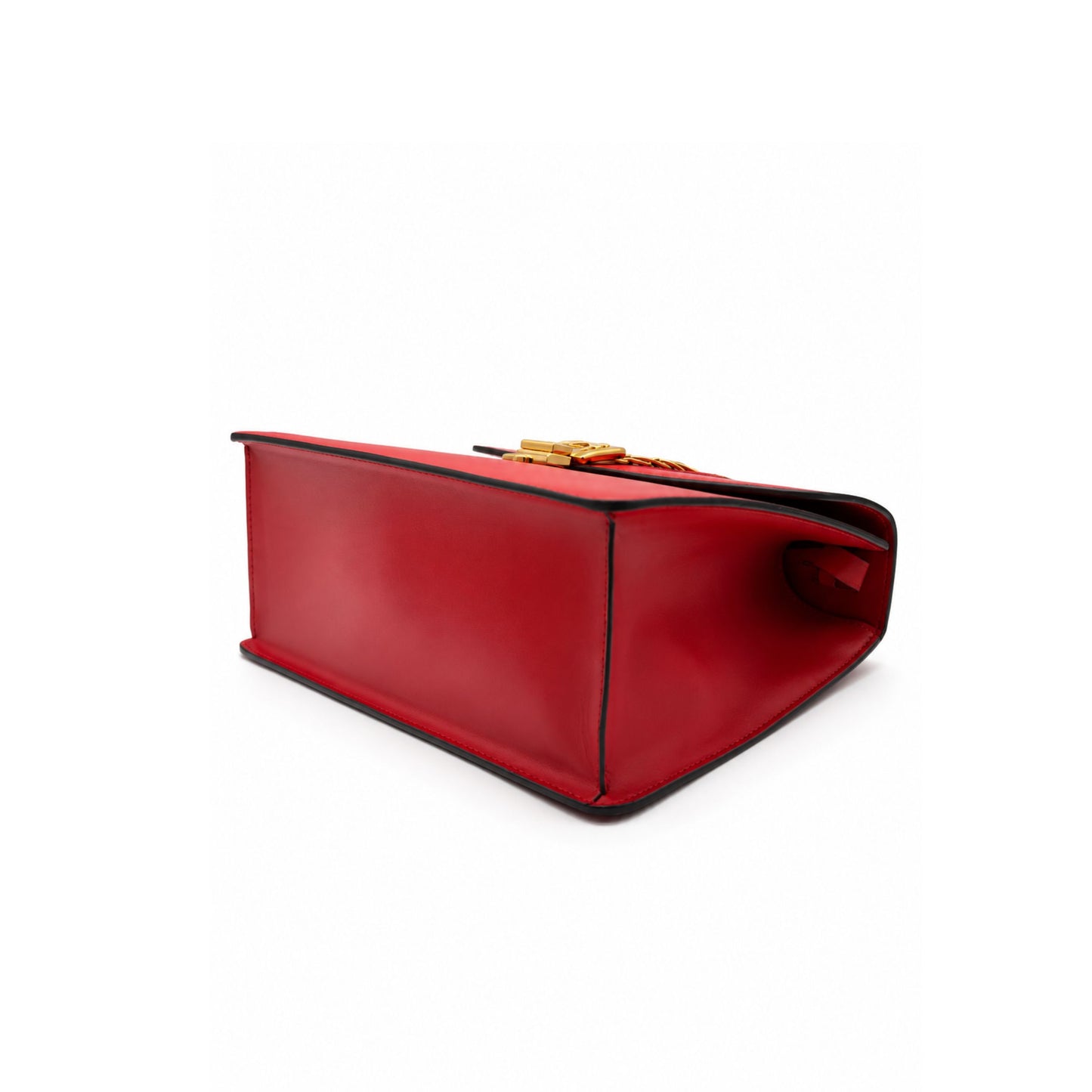 Gucci Sylvie Red Web Top Handle Bag