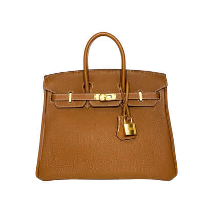 Hermes Birkin 25 Gold Togo Gold Hardware