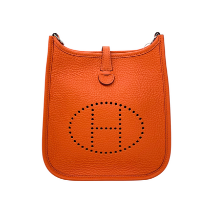 Hermes Evelyne TPM Feu Clemence Palladium Hardware