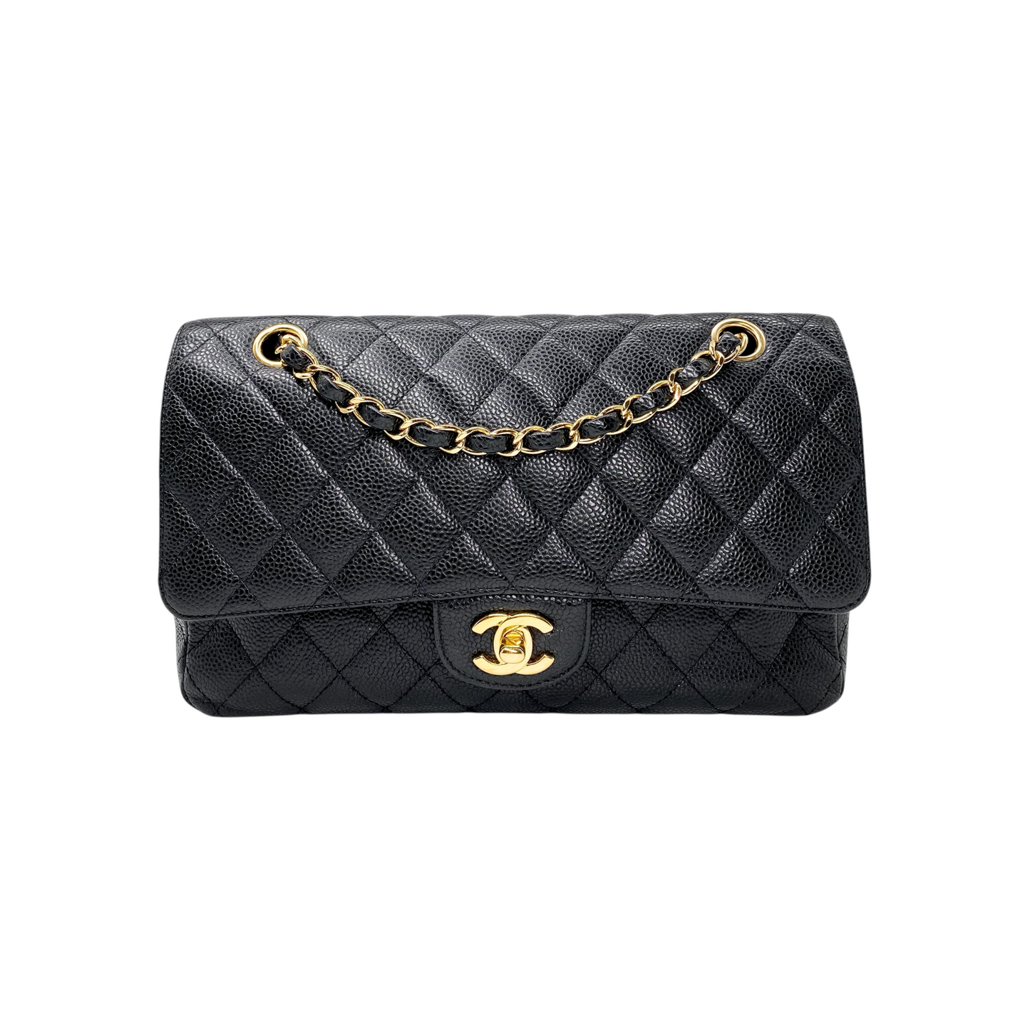 Chanel Black Medium Double Flap Bag