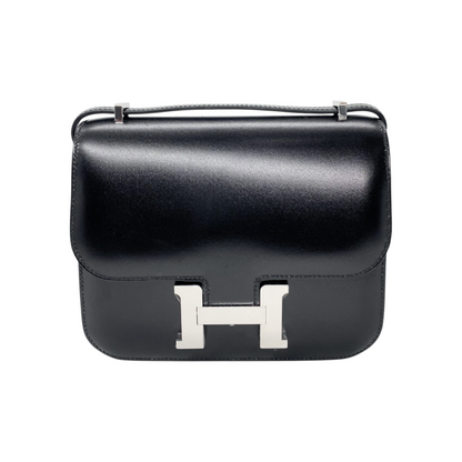 Hermes Constance 18 Black Box Palladium Hardware