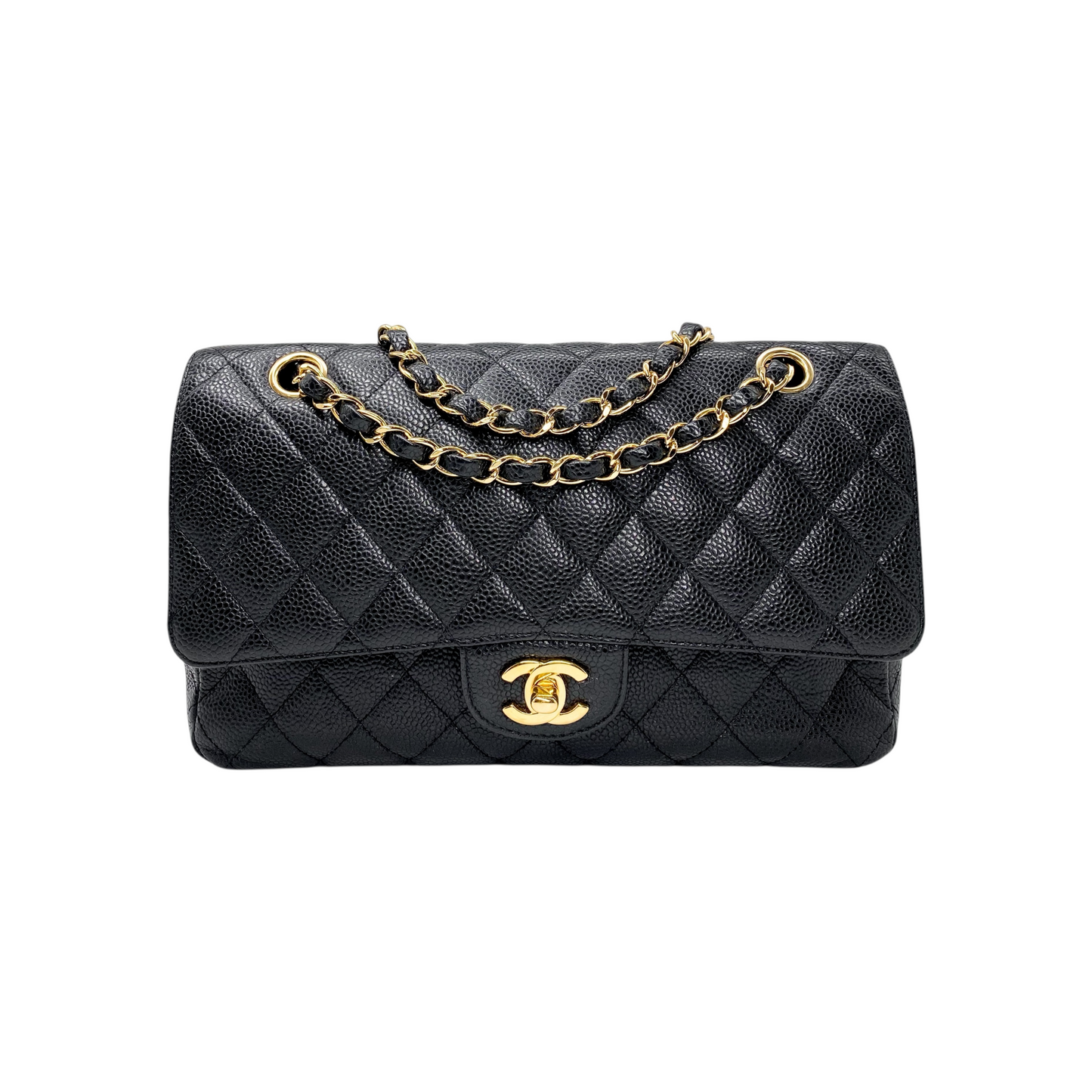 Chanel Black Medium Double Flap Bag