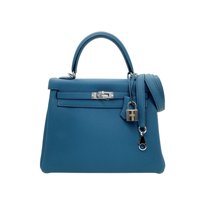 Hermes Kelly 25 Colvert Togo Palladium Hardware - Online Only