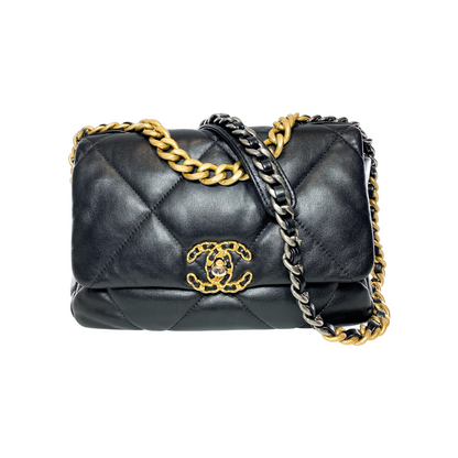 Chanel 19 Black Medium