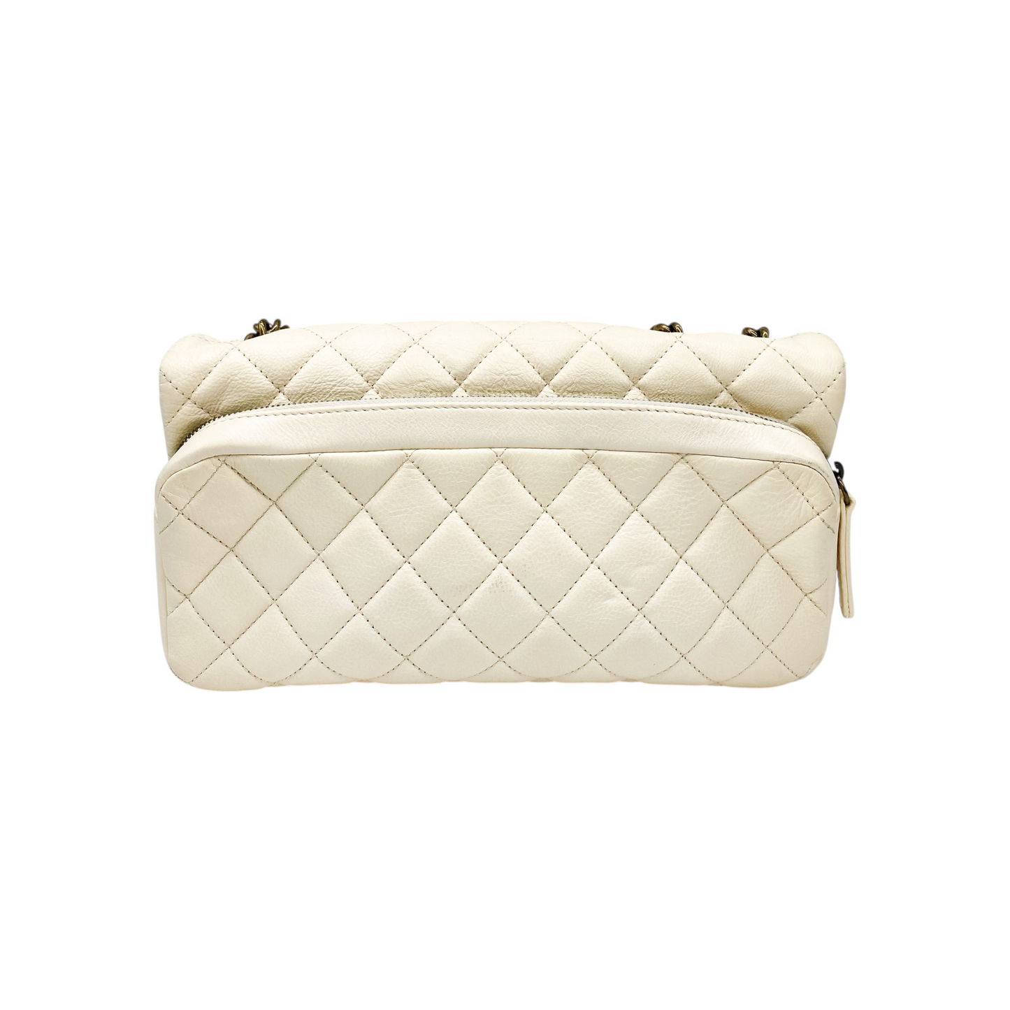 Chanel Ivory Crown Flap Bag