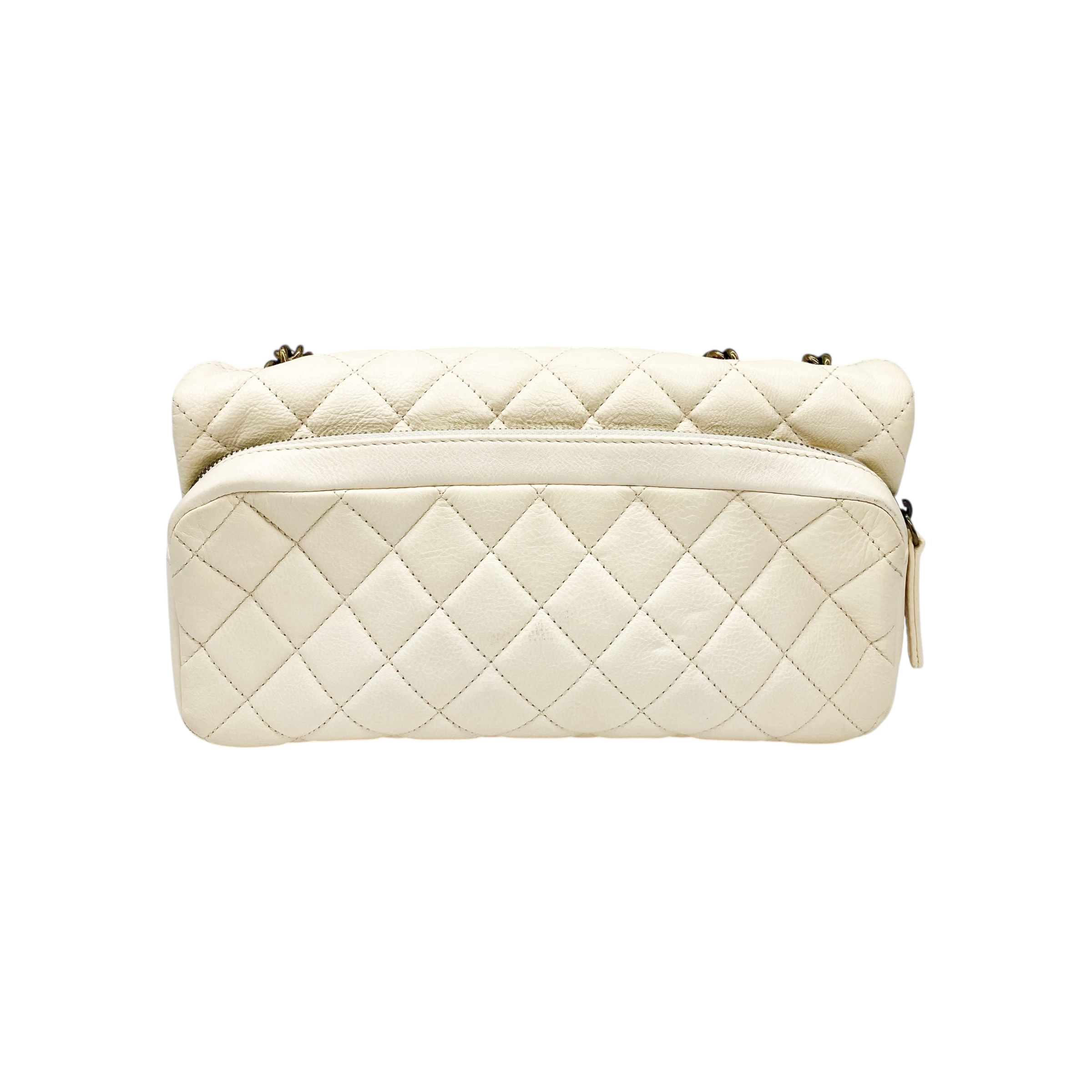 Chanel Ivory Crown Flap Bag