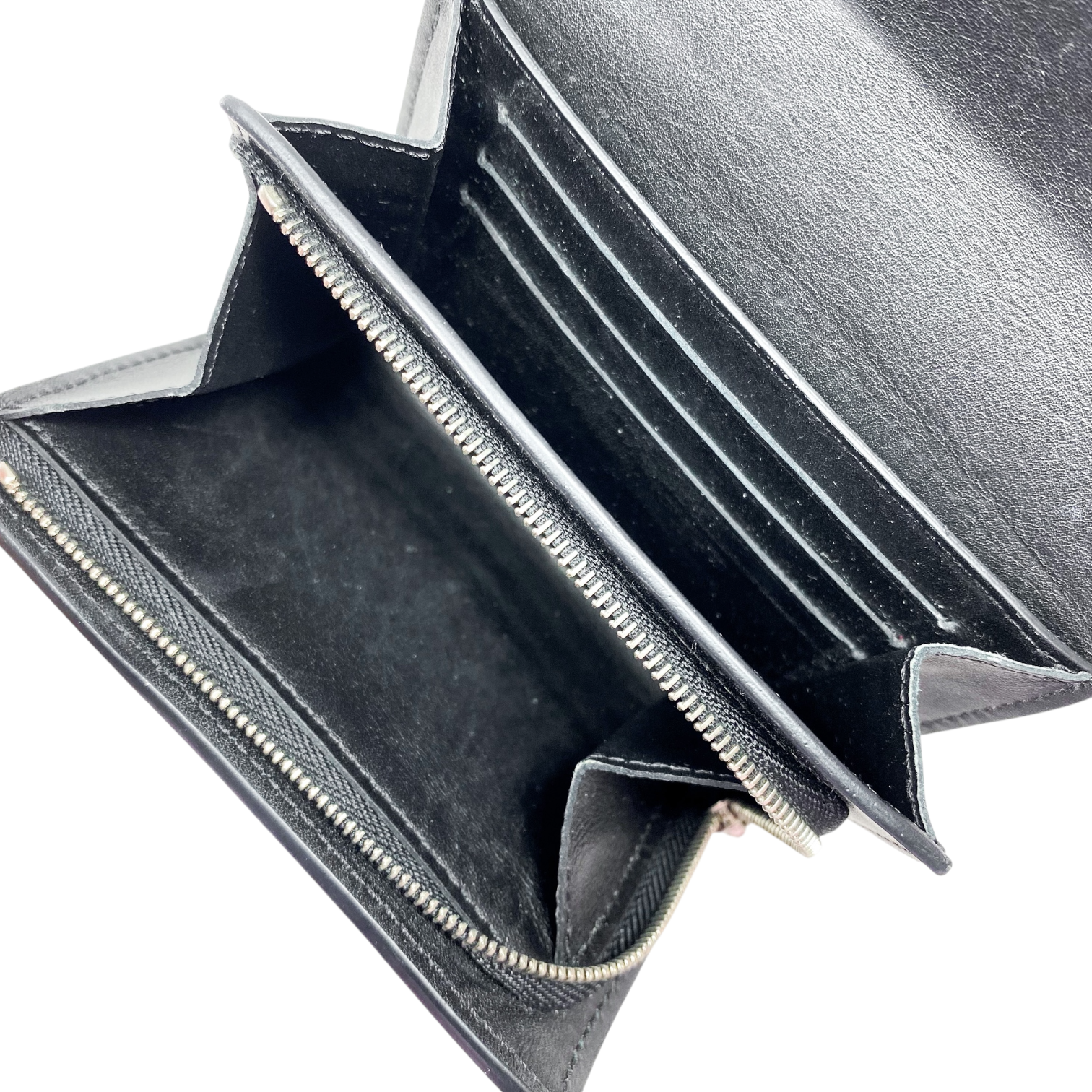 Louis Vuitton Black Iris Mahina Compact Wallet