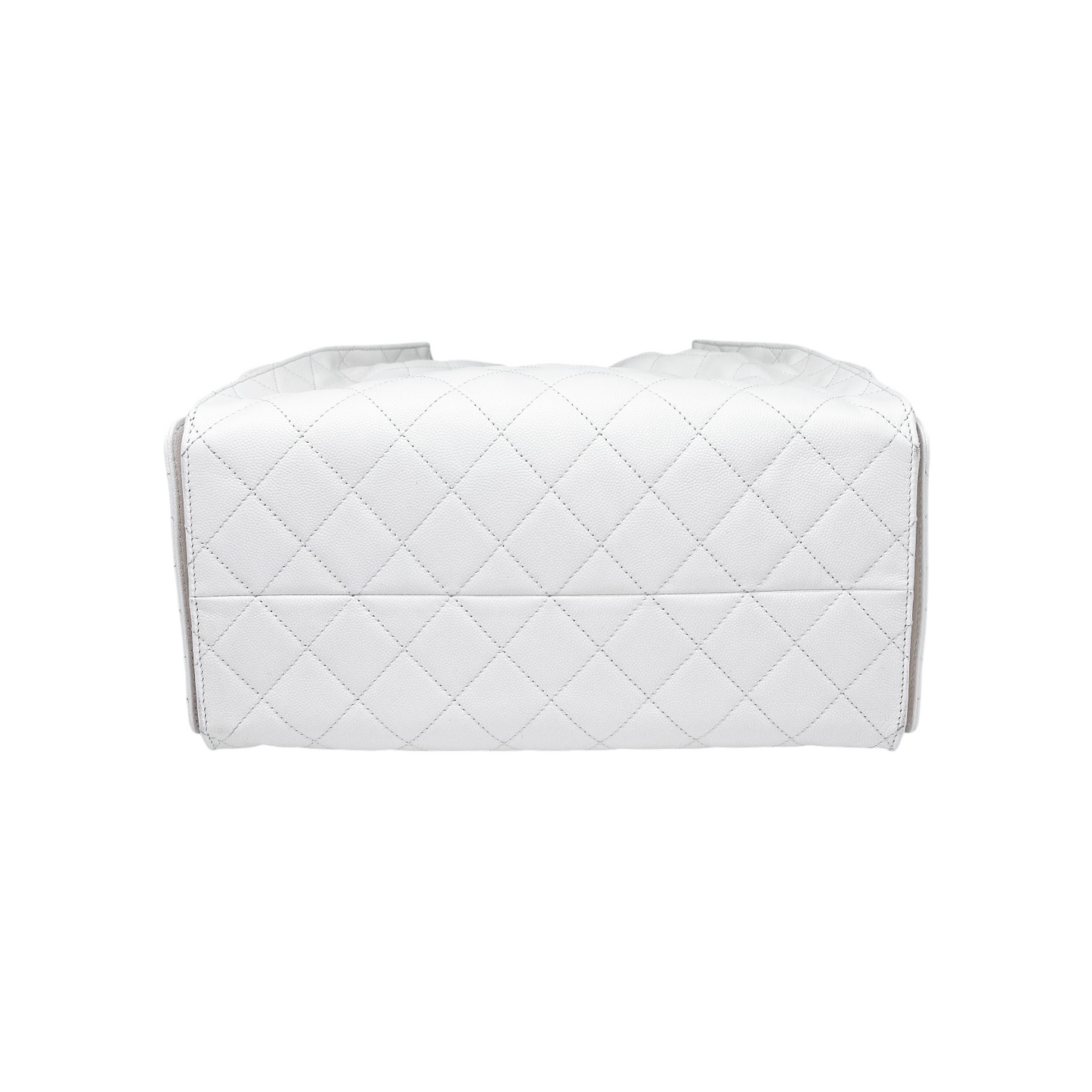 Chanel 25 White Medium