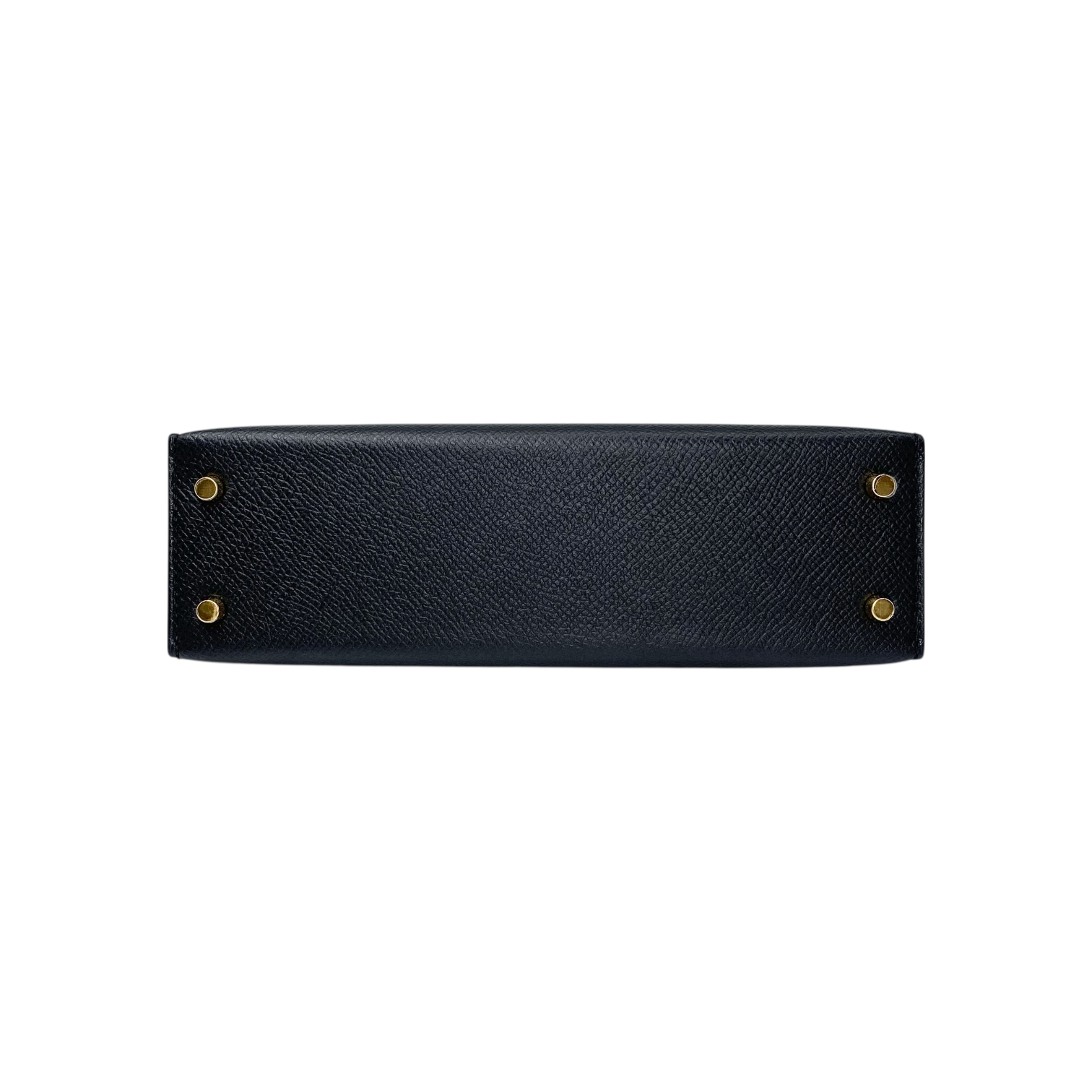 Hermes Mini Kelly 20 Black Epsom Gold Hardware