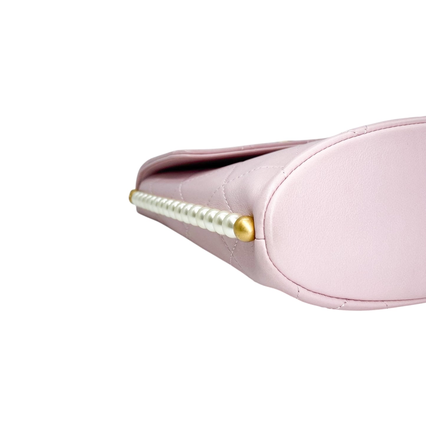 Chanel Pink All About Pearls Hobo Crossbody Bag