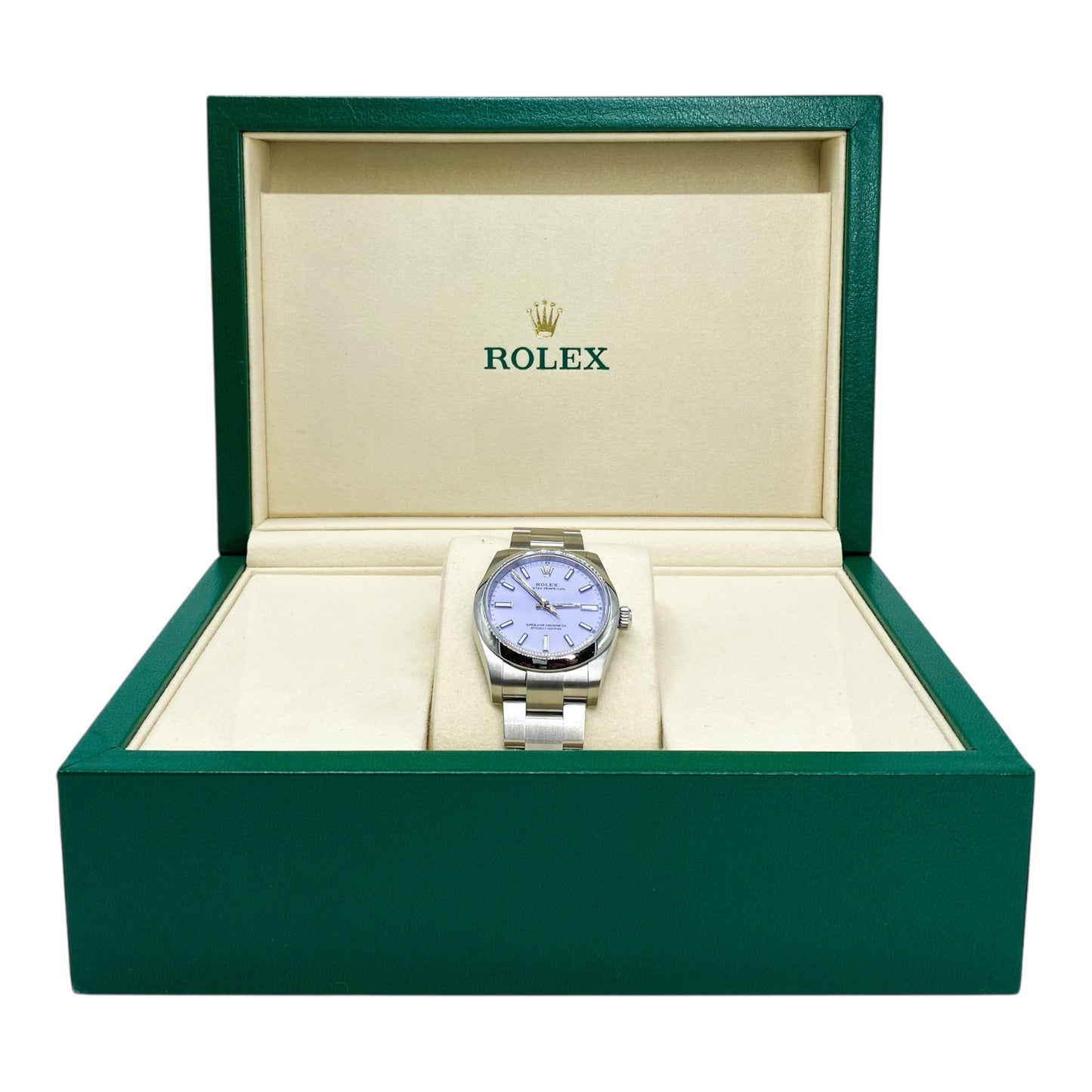 Rolex Lavender Oyster Perpetual 34mm