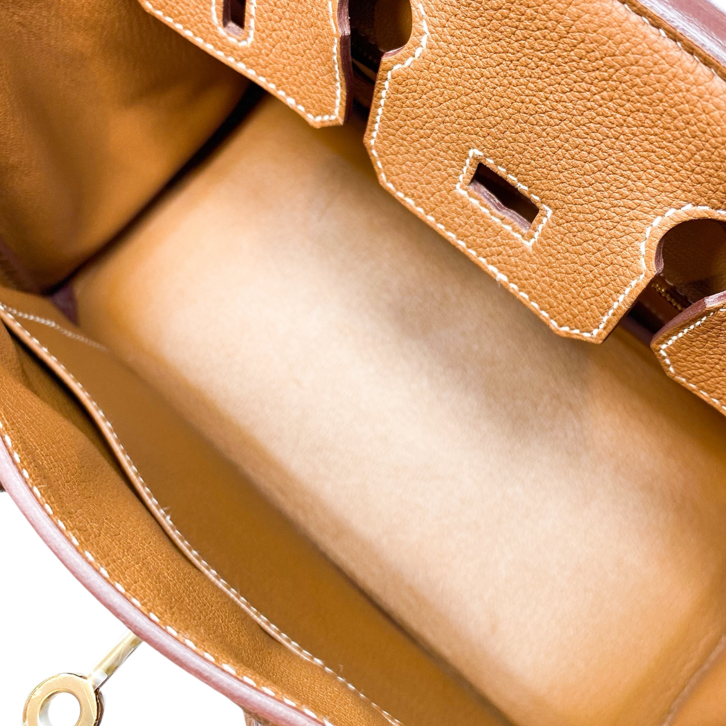 Hermes Birkin 25 Gold Togo Gold Hardware