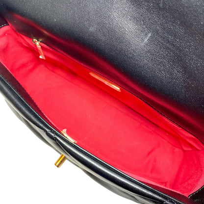 Chanel 19 Black Large