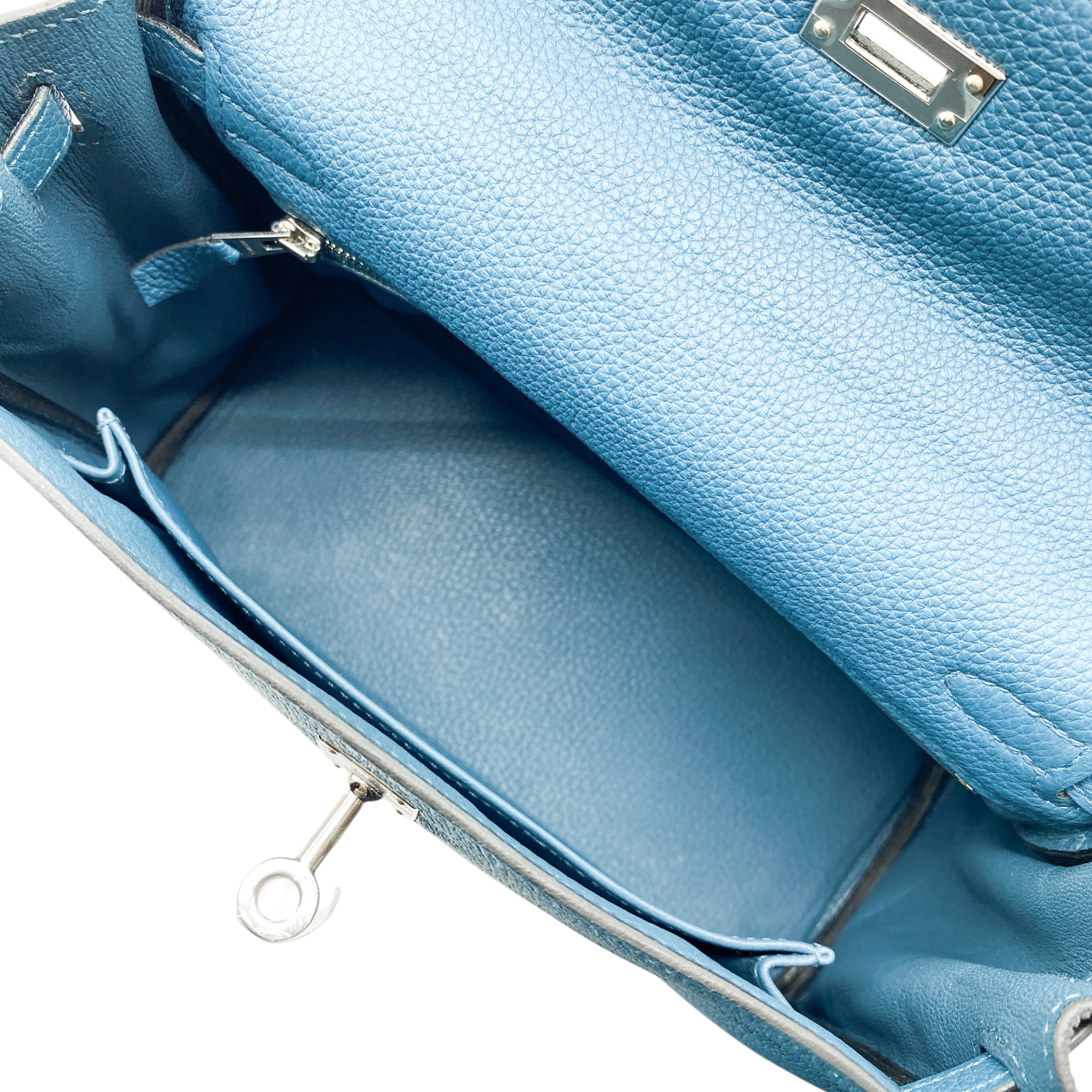 Hermes Kelly 25 Colvert Togo Palladium Hardware
