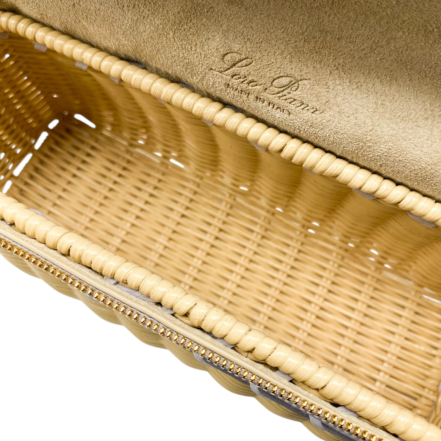 Loro Piana Malt Moonstone Blue Sun Wicker L-19 East-West