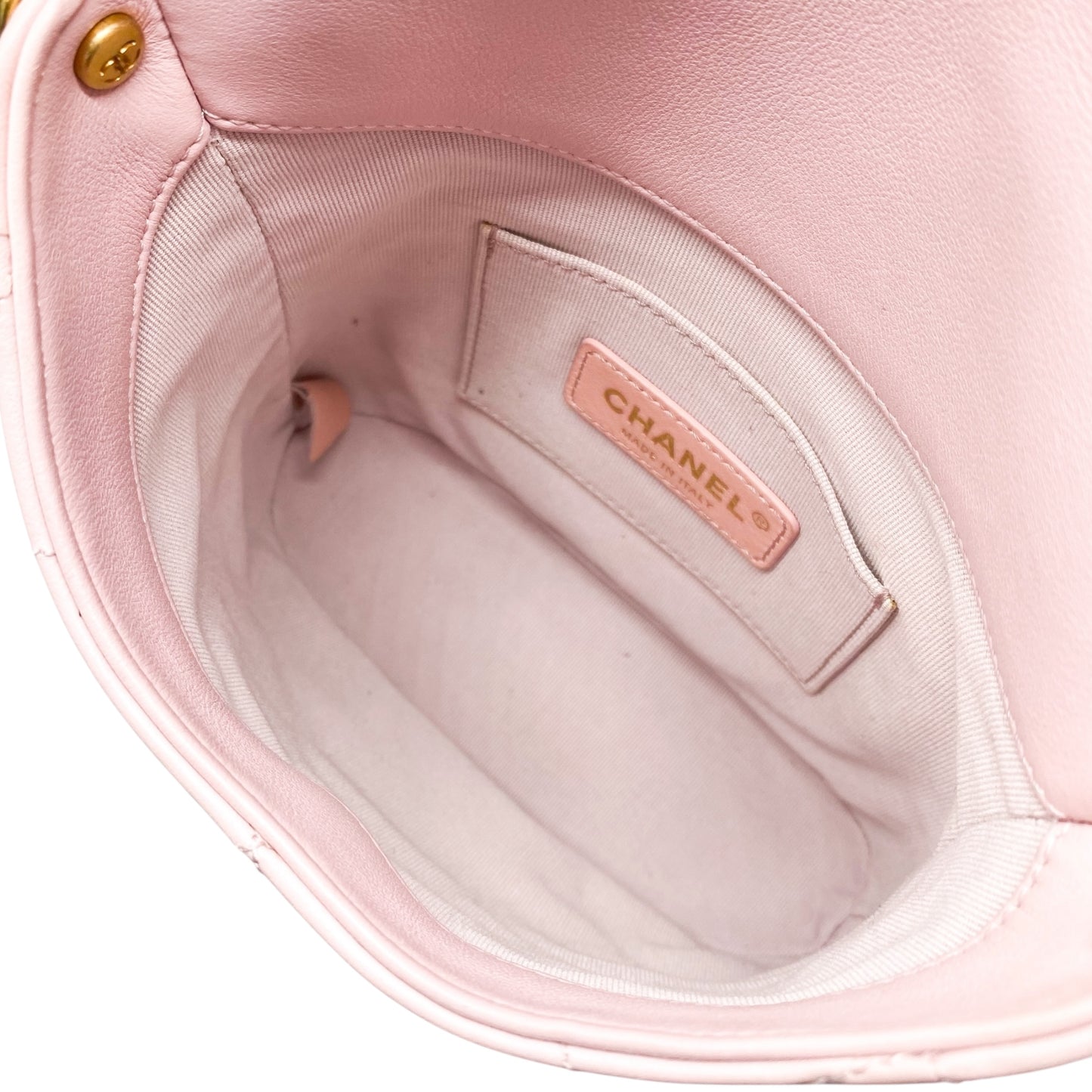 Chanel Pink All About Pearls Hobo Crossbody Bag