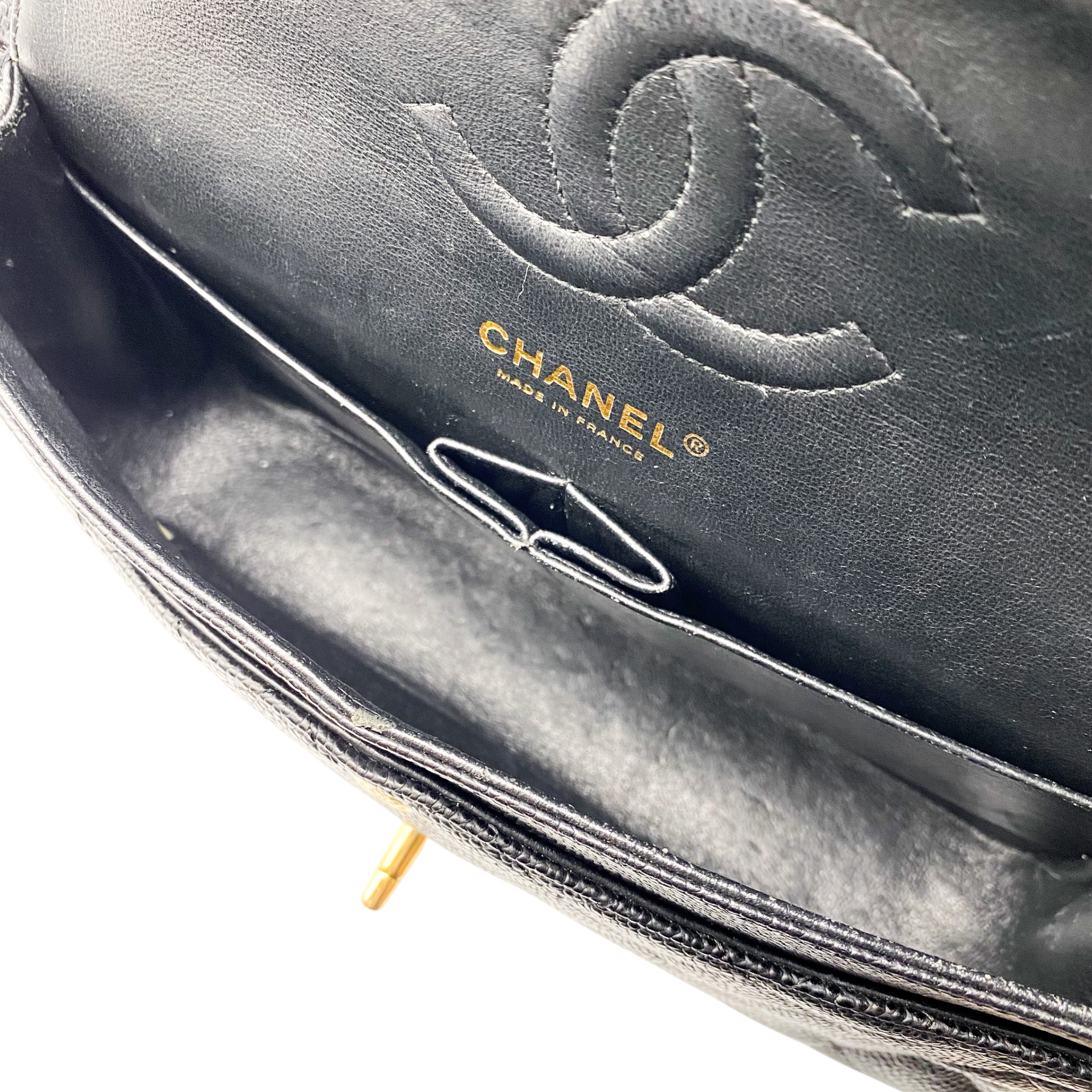 Chanel Black Medium Double Flap Bag