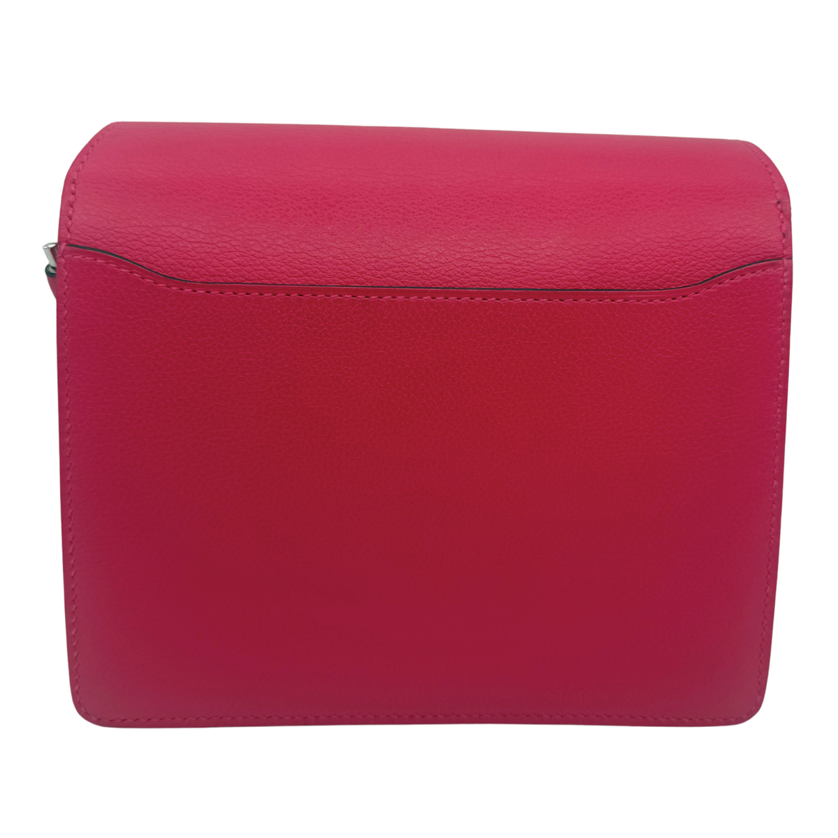 Hermès Mini Roulis 18 Rose Mexico Allegator Touch/ Swift Palladium Hardware